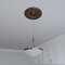Ekena Millwork Berkshire PVC Medallion (Canopies up to 7"), 16"OD x 3 1/2"ID x 1"P, Textured Metallic Mystic Brown CMP16BEAMB - alternate 6
